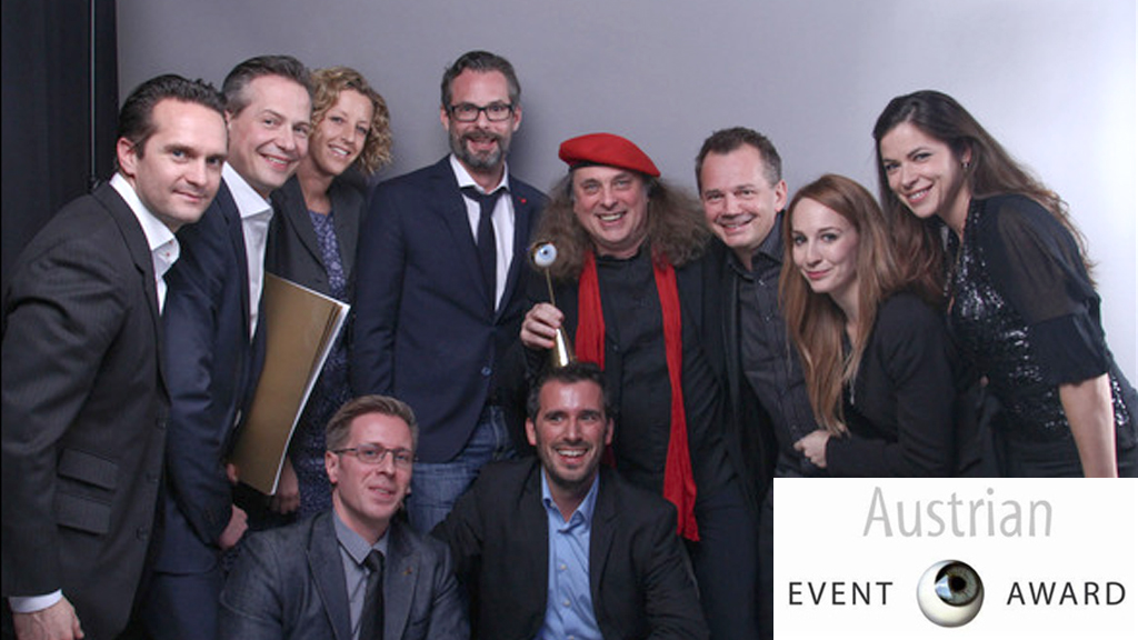 Event Award 2014 in Gold für „Das neue DREI“ (mit Eventplan)